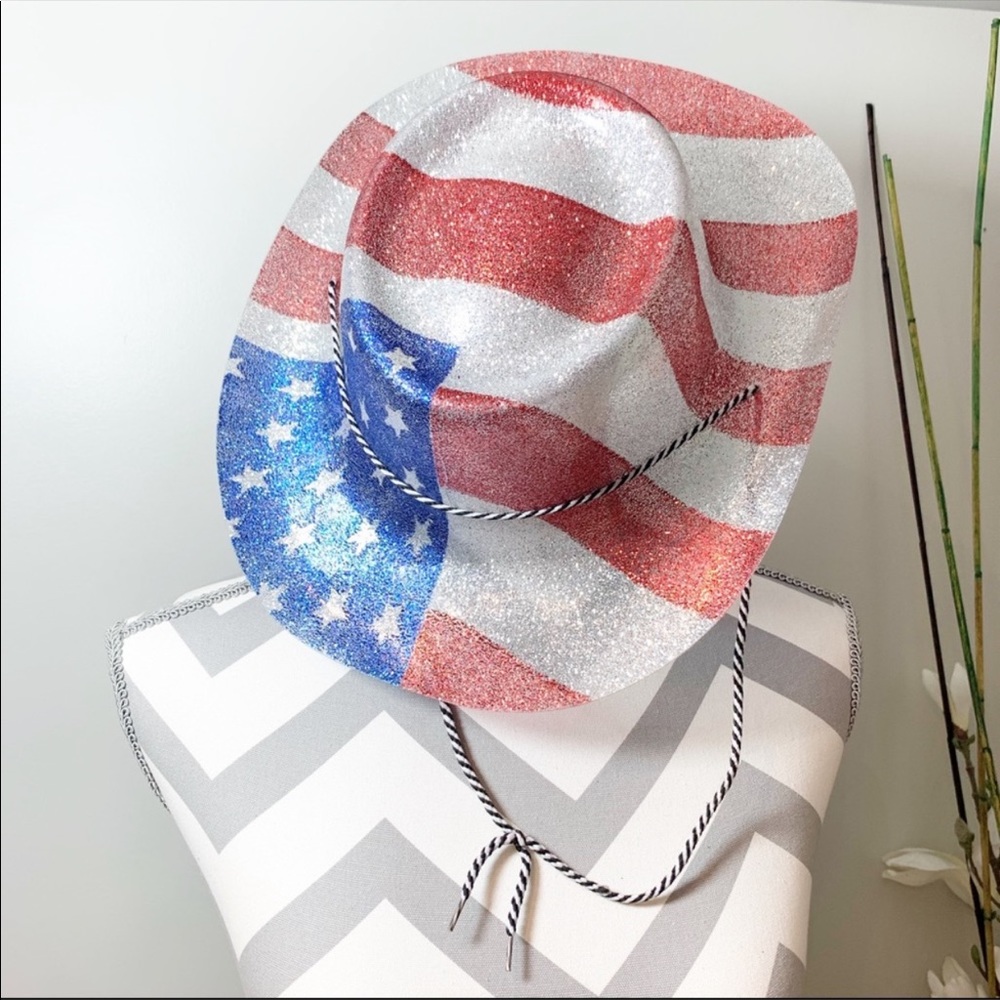 American Flag Cowboy Hat